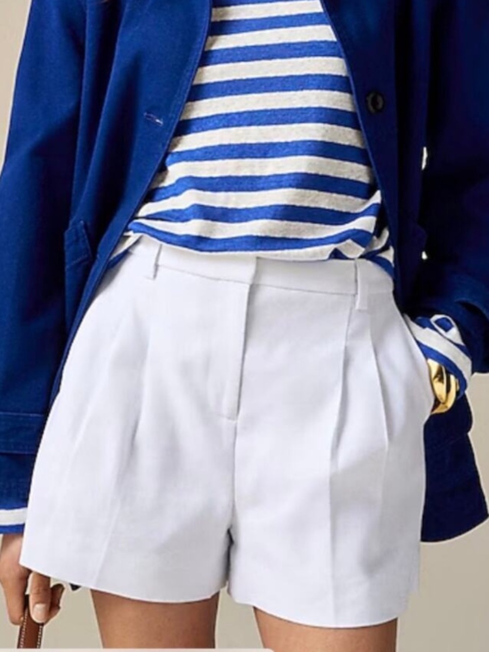 🆕 J.Crew Lucia Short in Stretch Linen Blend